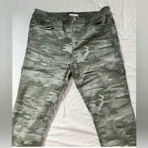 Loft Camo Jeans